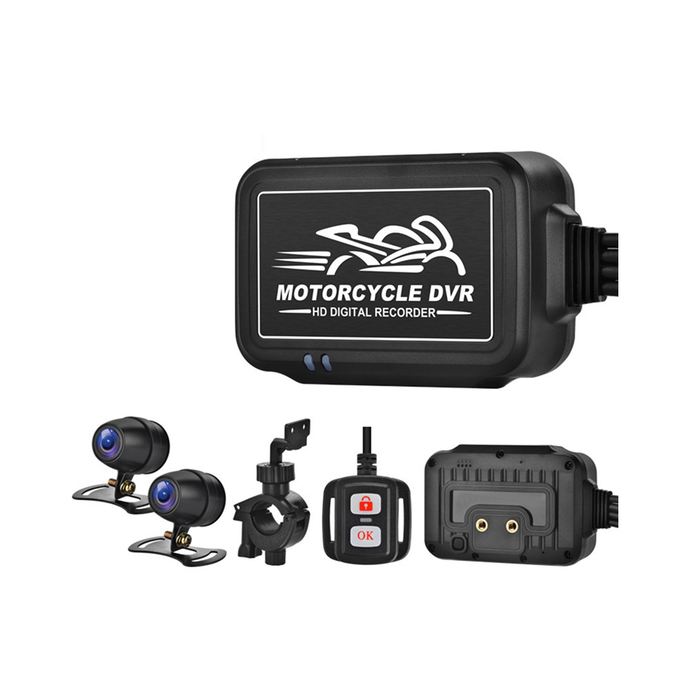 1080P Dual Motorcycle Camera Driving Recorder Hd Night Video Recorder 4852268488917