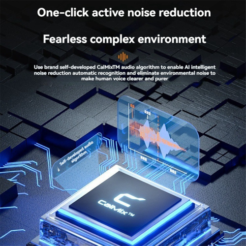 Wireless Microphone with RGB Lights for PC Laptop Black 2
