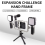 Stabilizer Video Stabilizer with Dual Handle Wireless Mic Clip Slot 5