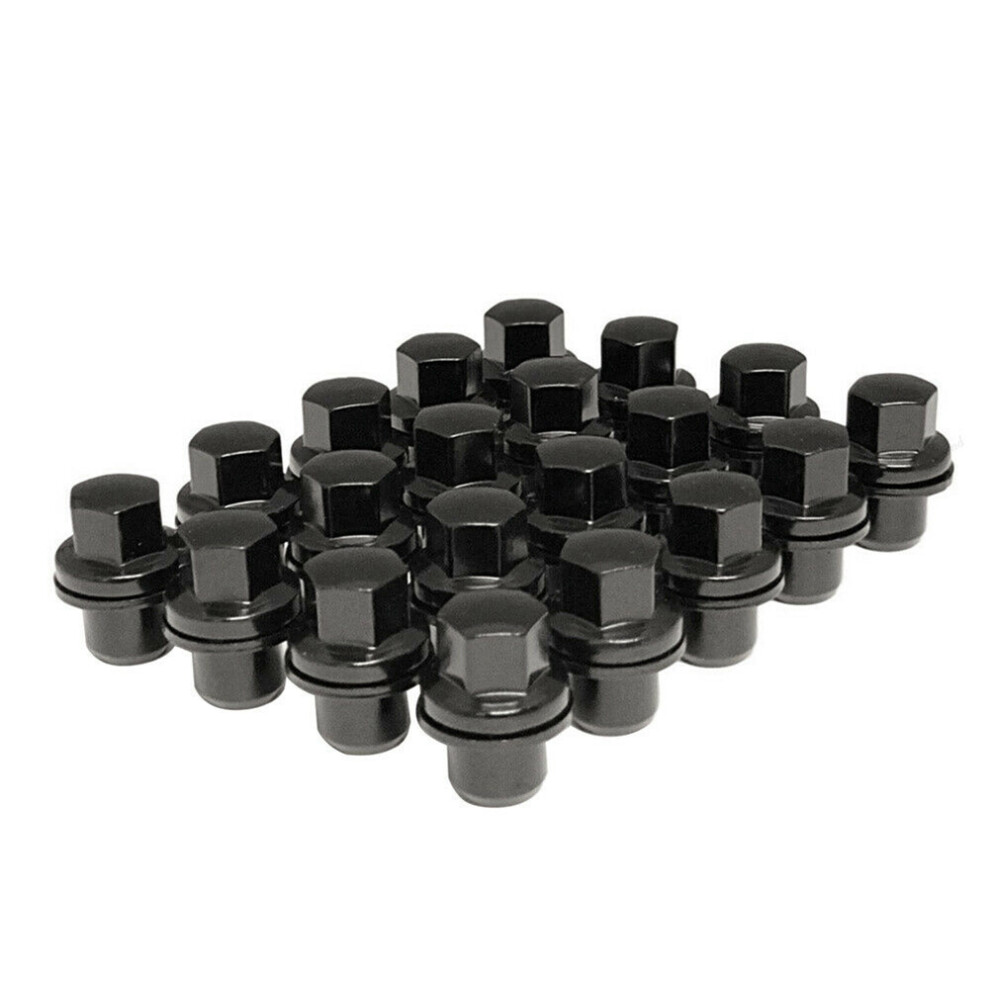 20X Lug Nuts M14x1.5 For Land Range Sport Lr3 Lr4 Lr2 Black 4852268400001