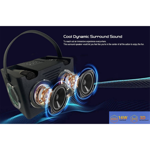 Ηχείο Bluetooth Karaoke με μπάσα υψηλής ισχύος, για πάρτι στο σπίτι 2