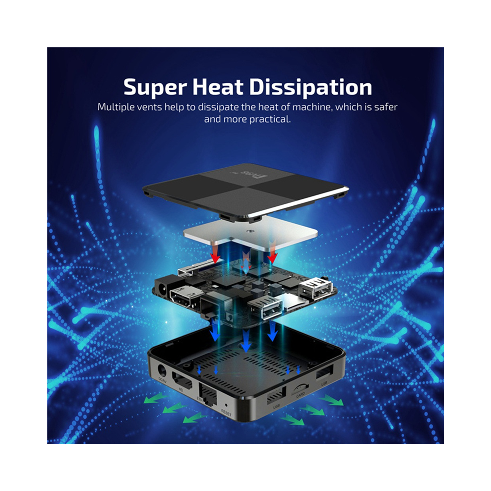 Tv98Mini Tv Box 2G+16G S905W2 2.4G E 5G Wifi 4K Smart Tv Box Spina Uk-image