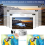 YT200 Mini Projector LED Home Media Player Audio Portable Projectors 6