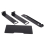 Rackmount Rack Metal Frame for Wireless Microphone System Black 3