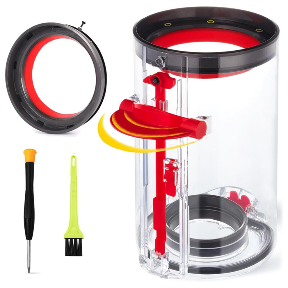 StaubbehäLterteile FüR Mit Schraubendreher Top Dichtungsring-image