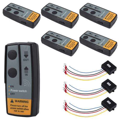 3 σετ 12V 24V 2.4G 50M ασύρματο τηλεχειριστήριο γερανού με βαρούλκο 2
