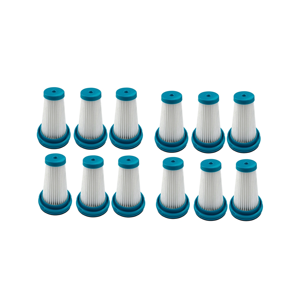 12-Teiliger Vakuum-Plisseefilter FüR Das Black Sweeper-Reinigungswerkzeug-image