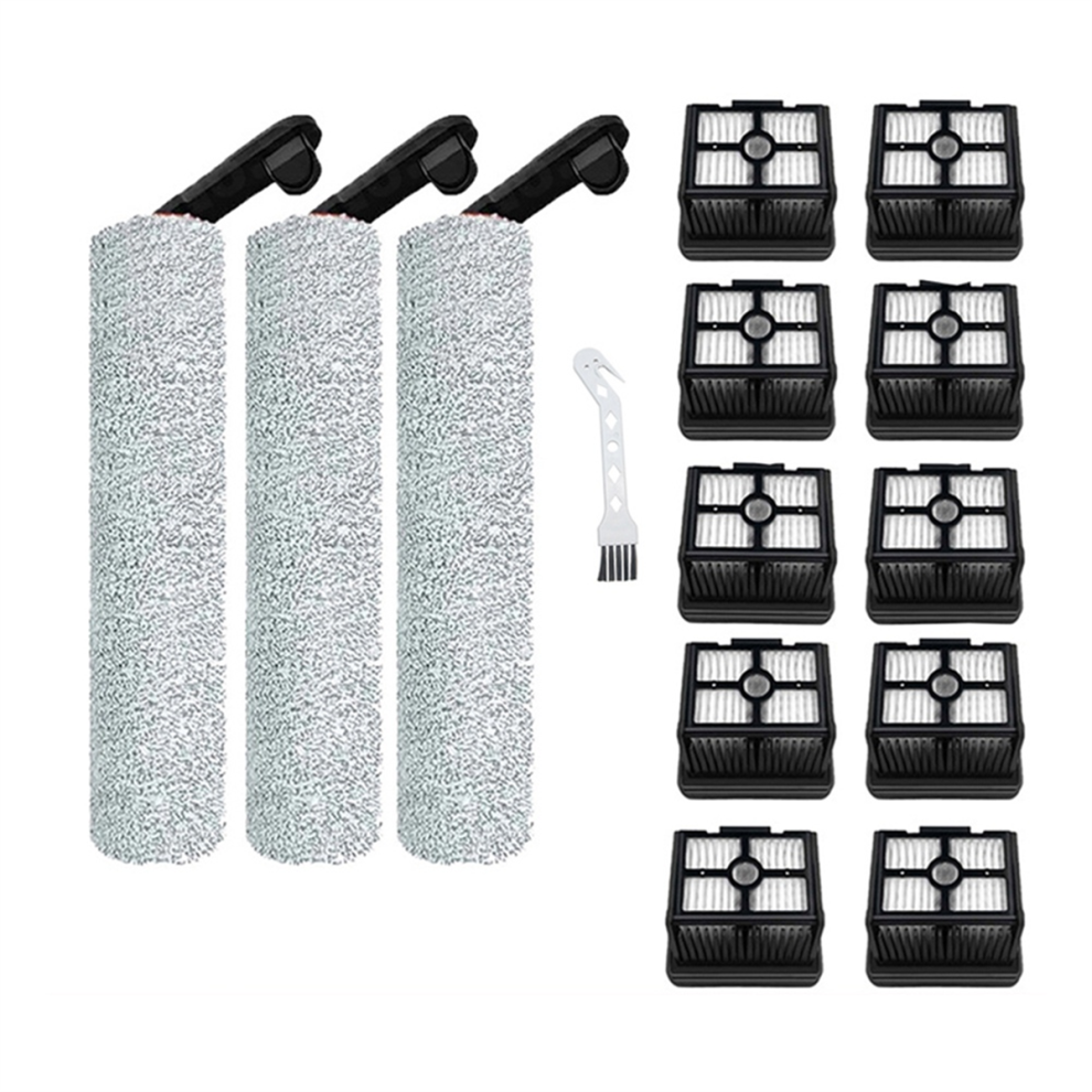 Brosse à rouleau et filtre HEPA de remplacement pour aspirateur H12 Pro/Plus M13Beta