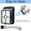For HydroSteam Vacuum Brush Rolls Vacuum Filter 2