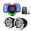 Motorcycle Stereo Speakers Wireless Bluetooth MP3 Player Waterproof 6