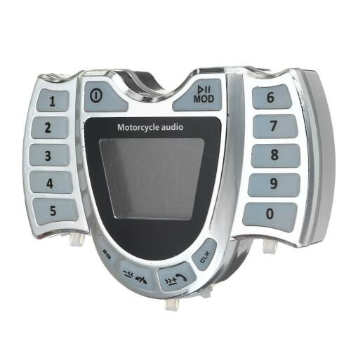 Motorcycle Stereo Speakers Wireless Bluetooth MP3 Player Waterproof 2