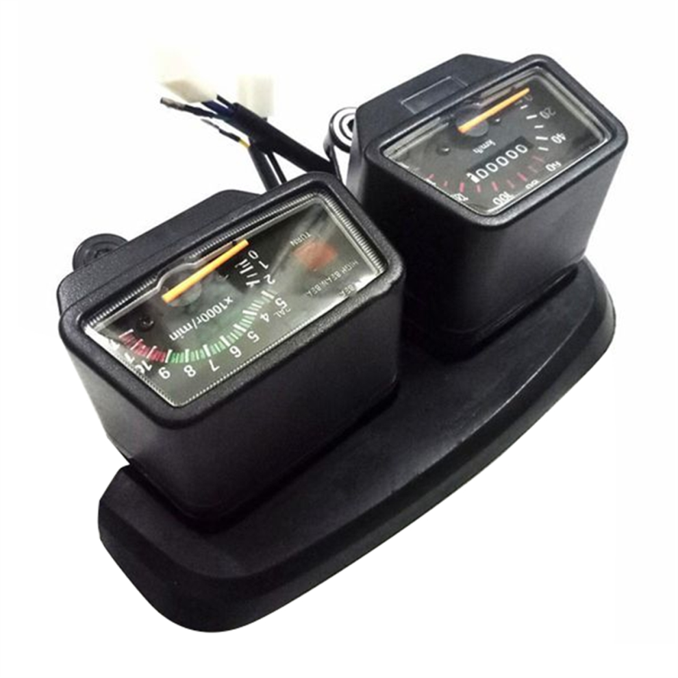 Motorcycle Gauges Cluster Speedometer Tachometer For Black 4852268418341