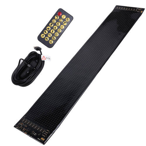USB Car Truck Display Screen 16x96 LED Matrix Pixel Panel Light 2