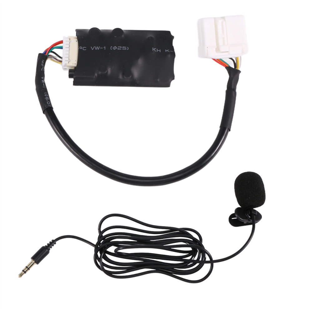Autoradio-Audioadapter Bluetooth Aux-Kabel Mikrofon Freisprecheinrichtung-image