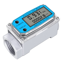 Misuratore di portata d'acqua a turbina digitale con display LCD digitale