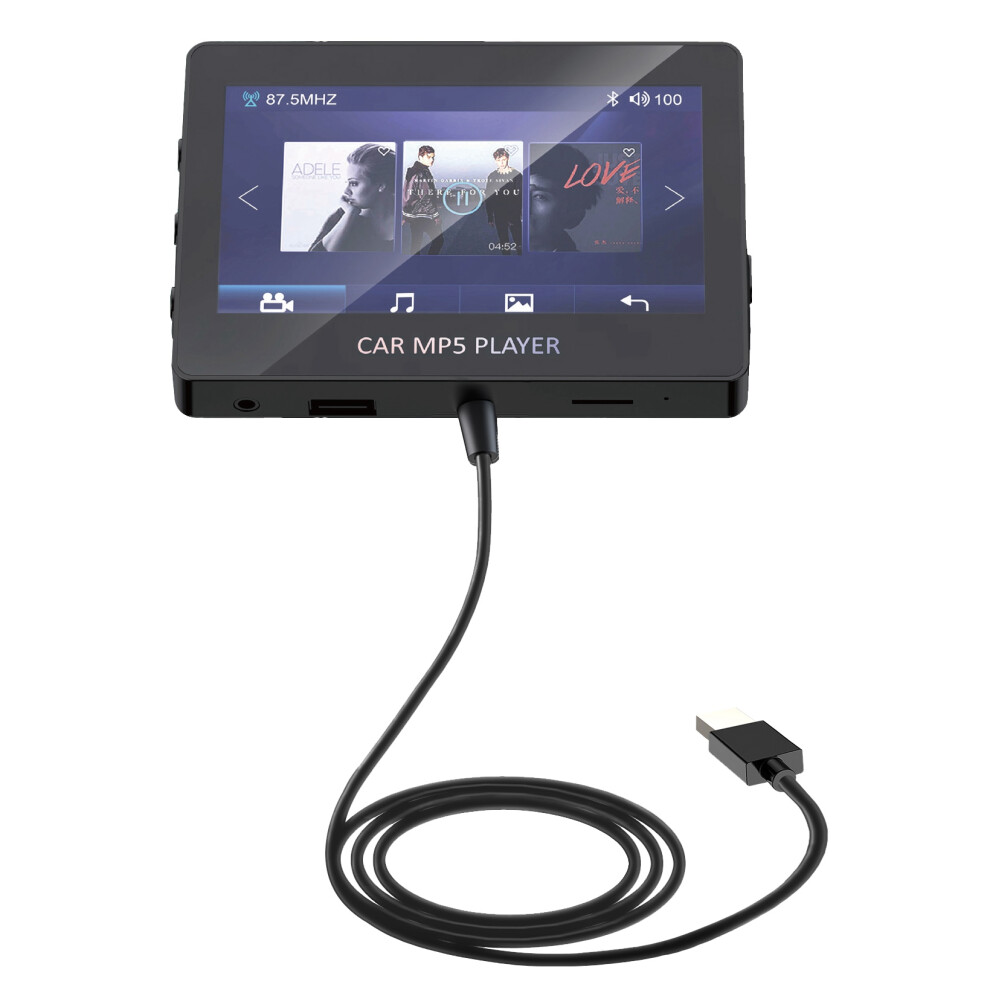 Car Mp5 Player Bluetooth 5.0 Fm Transmitter Support Tf U Disk 4852268427732