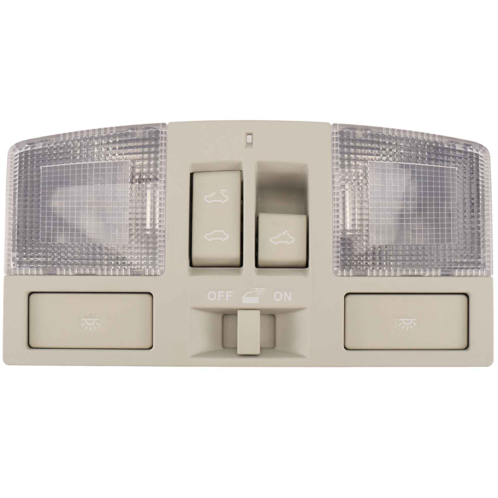 Car Overhead Console Assembly Roof Reading Lights With Sunroof Switch 4852268426728