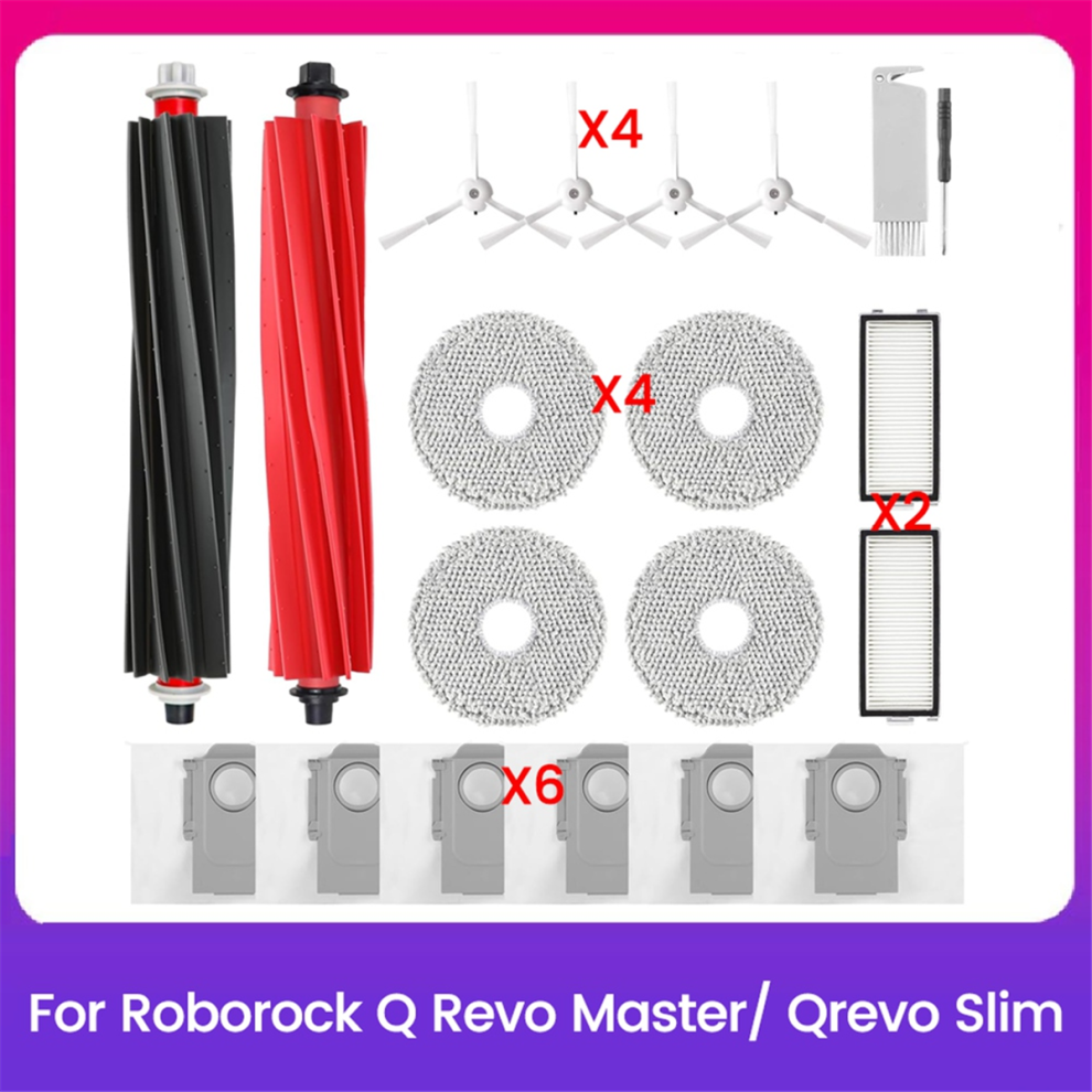 Kit Di Ricambio Per Robot Aspirapolvere Q Master, Qrevo Slim-image