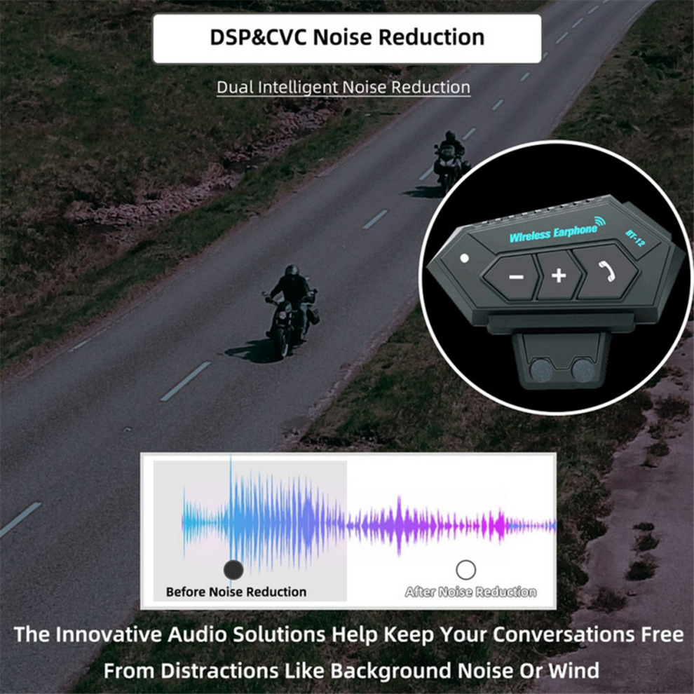 Wireless Bluetooth Earphones For Helmets Electric Motorcycle-image-OPC-PHDYPXD-NEW