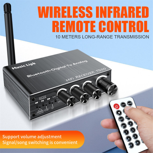 Bluetooth 5.3 Audio Receiver Digital To Analog Converter 1