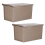 2 Pack Non-Stick Loaf Bread Pan with Lid, Carbon Steel Baking Pan 1