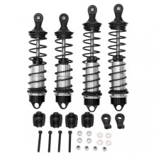 RC Front Rear Shock Absorber Aluminum Alloy High Strength for ARRMA 1/7 MOJAVE 1/8 Kraton Black