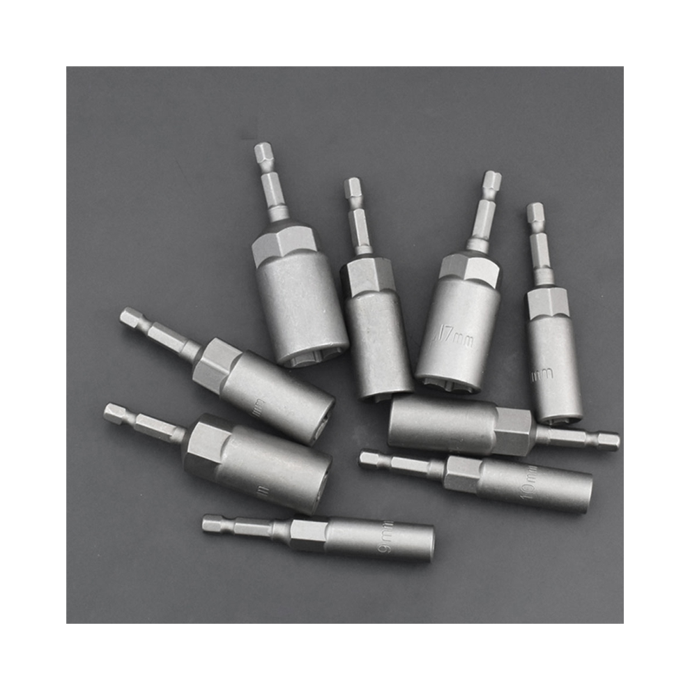 15Pcs 80Mm Length Deepen Power Nut Driver Drill Bit Set 4853123237589