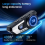 Fone de ouvido Bluetooth para capacete de motocicleta com microfone rígido/soft 4