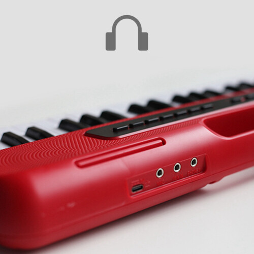 Teclado eletrônico de piano com 37 teclas, presente para iluminação musical 1