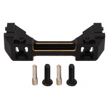 RC Rear Bumper Mount Bracket Brass Rear Bumper Mount Repair Parts for RGT EX86190 LC76 1/10 RC Crawler