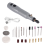 Σετ περιστροφικών εργαλείων Hobby Craft Mini Drill Grinder 10W για μοντελισμό - Γκρι 3