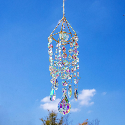 Crystal Suncatchers Hanging Wind Chime Style Garden 1