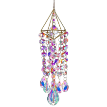 Crystal Suncatchers Hanging Wind Chime Style Garden
