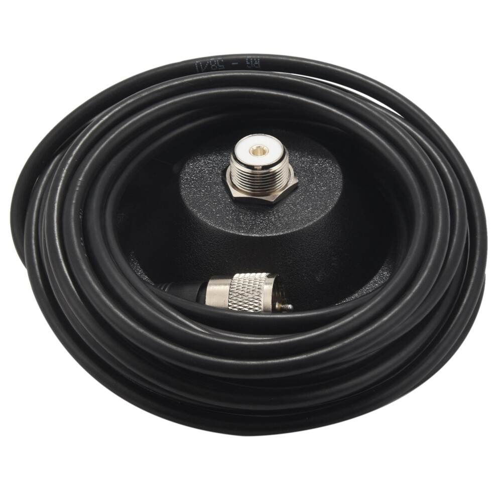 Car Antenna Magnetic Roof Base 5M 16.4 Ft Rg58 Coax Cable Uhf Male 4853123267975