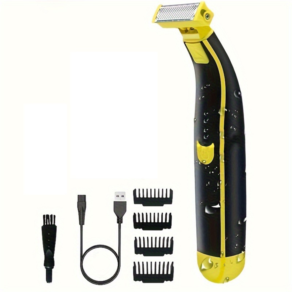 Sin Marca Men's Electric Shaver Dual Blade Wet & Dry Razors