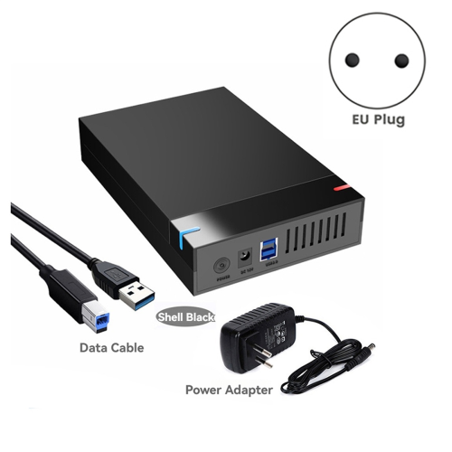 3.5 Inch SSD Disk 10TB HDD Box for PC Lapop EU Plug 2