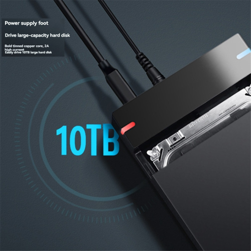3.5 Inch SSD Disk 10TB HDD Box for PC Lapop EU Plug 1