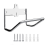 Ladder Rack Hanger, Ladder Storage Hook Wall Mount Multi-Purpose 1