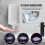 Bar Soap Grinder Solid Soapy Bar Grinding Box Holder Wall Mounted 4