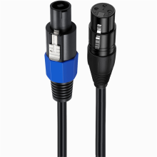 Speakon male to XLR female Speakon Male to XLR Female Audio Cable