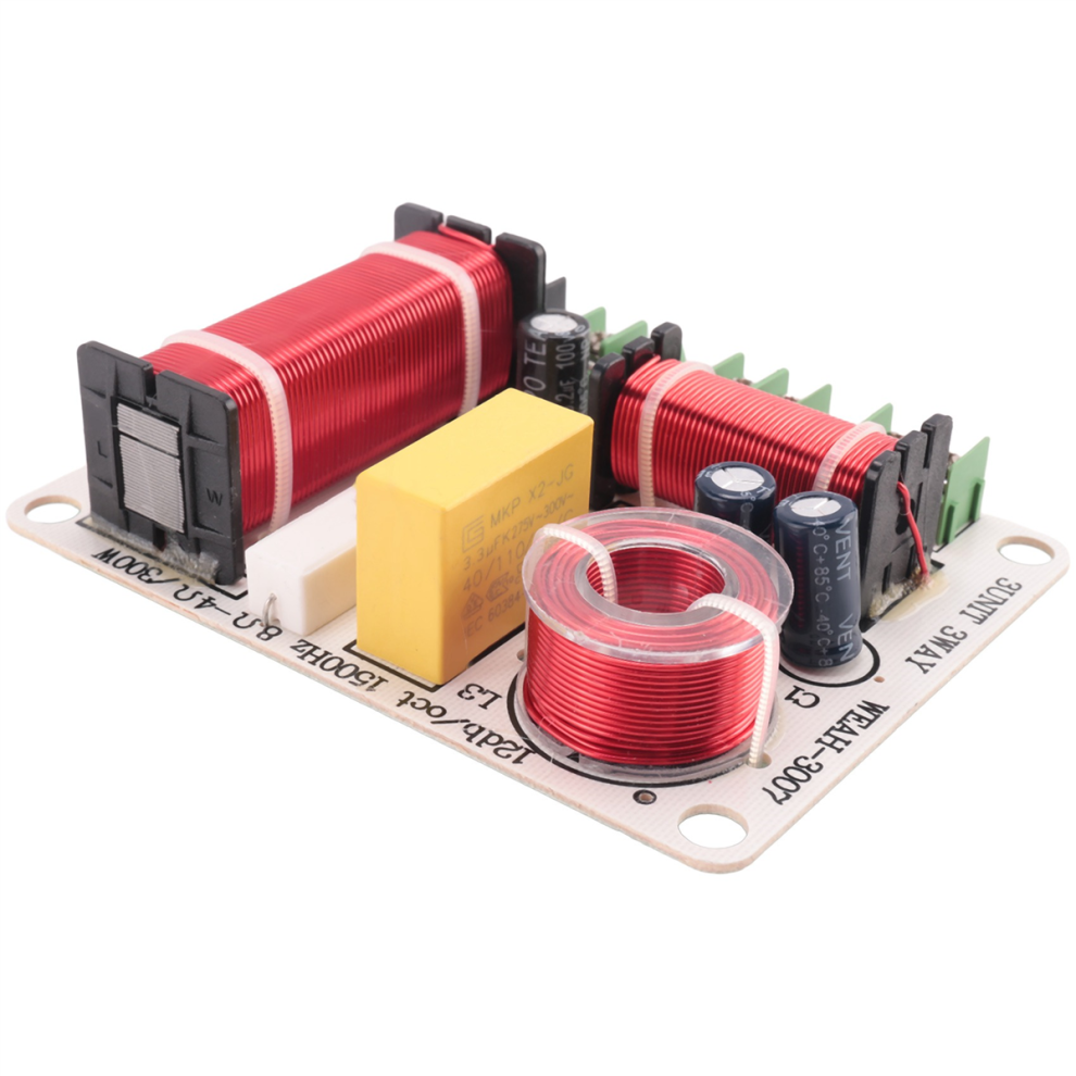 3 Way Speaker Frequency Divider 300W Crossover Filter Distributor 4853123294476
