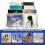 4Tier Clear Acrylic CD Holder Cascading CD Storage Rack,Display Rack 5