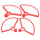 Propeller Protector Blades Protection Ring Guard Fit for Mavic Mini 2 Drone AccessoriesRed 3