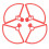 Propeller Protector Blades Protection Ring Guard Fit for Mavic Mini 2 Drone AccessoriesRed 1