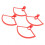 Propeller Protector Blades Protection Ring Guard Fit for Mavic Mini 2 Drone AccessoriesRed 2