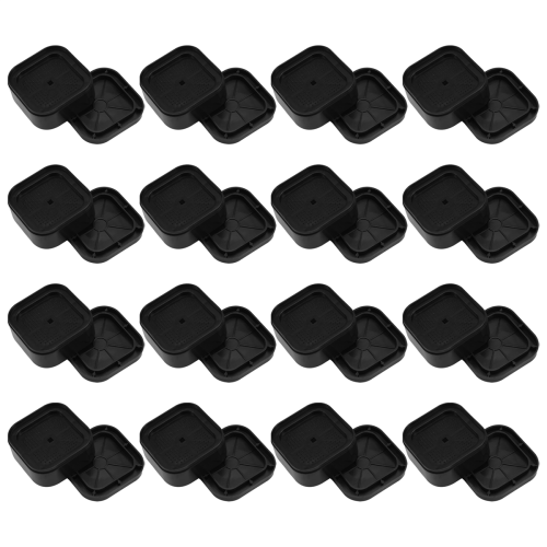 Furniture Risers Adjustable Bed Risers 1.38In Raising Blocks 16 Pcs 2