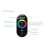 Controller per strisce LED RGB GT666, telecomando touch wireless, DC12V 24V 18A 4