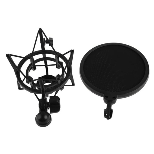 Microphone Shock Mount Holder Adjustable Studio Mic Bracket 1