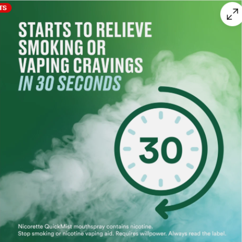 Nicorette Nicorette Quickmist 1mg Mouthspray Freshmint 2 Unit Quit Vaping Aid 1