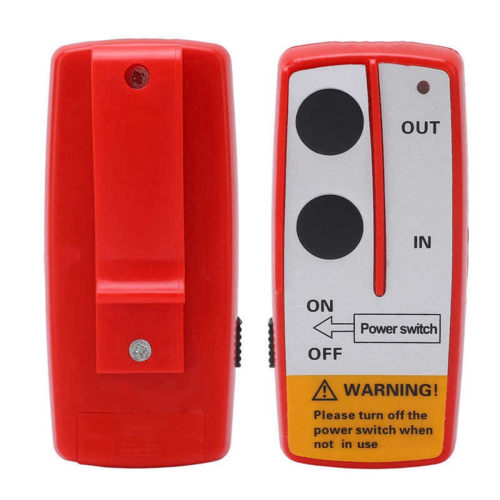 Universal Winch Wireless Remote Control Switch Kit with Receiver 1